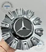 Mercedes Maybach S580 145mm Wheel Cap – Silver/Black - (Set of 4) - Image 6