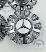 Mercedes Maybach 145mm Chrome Wheel Cap – S580 Fit - (Set of 4) - Image 6