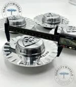 Chrome Mercedes Benz Wheel Cap Covers 147 mm Hub Fit - (Set of 4) - Image 4