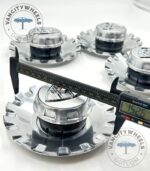 Mercedes Maybach 154mm Silver Spike Hubcap – A2224000900 - (Set of 4) - Image 4