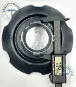 Bentley Flying Spur Caps: OEM Silver Twin-Spoke Elegance - (Set of 4) - Image 6