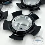 Bentley Black Wheel Center Caps