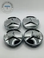 Mercedes Benz Alloy Wheel Center Caps 74mm