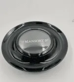 Mansory Floating Caps – 4Pcs, Gloss Black, Anti-Theft Fit - Image 3