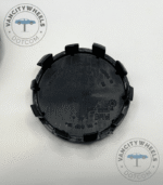 BMW 56mm Wheel Hub Center Caps - 4pcs (All Black/ Chrome Logo) - Image 4