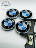Set Of 4 Bmw Alloy Wheel Center Caps 68mm, Center Hub Caps For Bmw Cars 68mm - Image 2