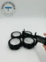 Subaru Wheel Center Caps - 60mm, 64mm, 79mm - Black or Silver (Set of 4) - Image 4