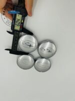 Subaru Wheel Center Caps - 60mm, 64mm, 79mm - Black or Silver (Set of 4) - Image 3