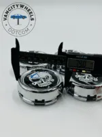 Premium 4Pcs BMW Skull Hood Bonnet Wheel Center Caps in Varied Sizes and Wheel Cap Base Colors - Image 4