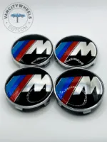 Set Of 4 Bmw M Series Alloy Wheel Center Caps 68mm, Center Hub Caps For Bmw Cars 68mm