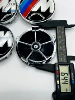 Set Of 4 Bmw M Series Alloy Wheel Center Caps 68mm, Center Hub Caps For Bmw Cars 68mm - Image 4