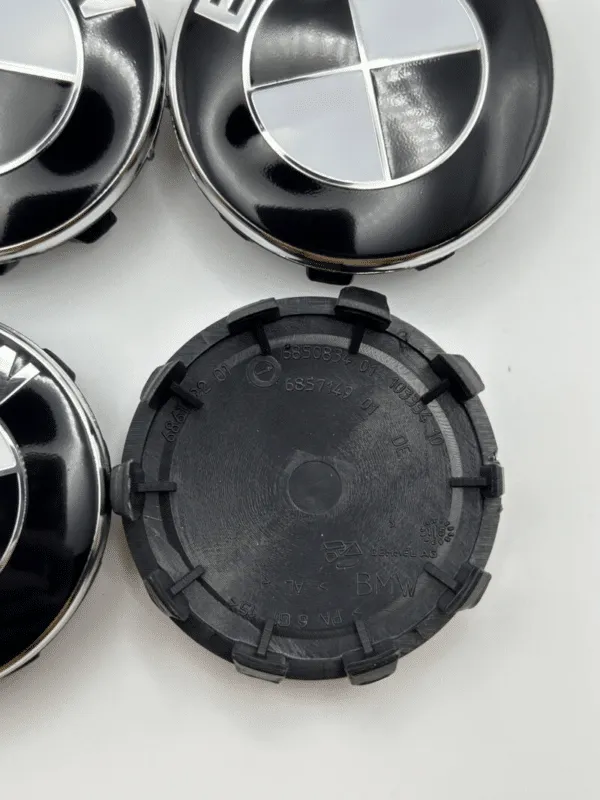 Set Of 4 Bmw Alloy Wheel Center Caps 68mm, Center Hub Caps For Bmw Cars 68mm - Image 3
