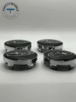 60mm Subaru Black Wheel Center Caps – OEM Fit | Set of 4 | American Wheels Company - Image 4