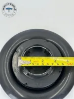 Rolls Royce Ghost Wraith Dawn Wheel Center Caps Black Glosss Bezel (Set of 4) - Image 3