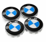 BMW Classic Logo Replacement Wheel Center Caps (Set of 4) - 68mm