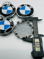 Set Of 4 Bmw Alloy Wheel Center Caps 68mm, Center Hub Caps For Bmw Cars 68mm - Image 3