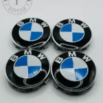 Set Of 4 Bmw Alloy Wheel Center Caps 68mm, Center Hub Caps For Bmw Cars 68mm