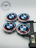 Set Of 4 New Bmw Alloy Wheel Center Caps 68mm, Center Hub Caps Bmw 68mm - Image 2