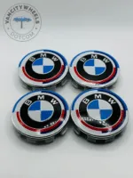 Set Of 4 New Bmw Alloy Wheel Center Caps 68mm, Center Hub Caps Bmw 68mm