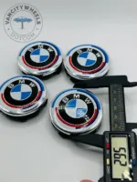 Set Of 4 New Bmw Alloy Wheel Center Caps 56mm, Center Hub Caps Bmw 56mm - Image 2