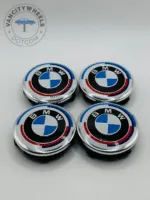 Set Of 4 New Bmw Alloy Wheel Center Caps 56mm, Center Hub Caps Bmw 56mm