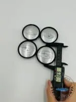 Subaru Wheel Center Caps - 60mm, 64mm, 79mm - Black or Silver (Set of 4) - Image 5