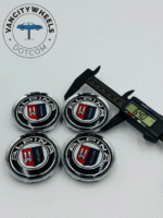 Premium 4Pcs BMW-Alpina Wheel Center Caps in Varied Sizes and Wheel Cap Base Colors - Image 3