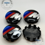 BMW M Sport 56mm Wheel Hub Center Caps - 4pcs