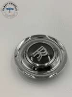 Refurb Rolls Royce Ghost Wraith Dawn Wheel Center Caps Chrome Bezel (Set of 4) - Image 2