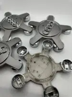 Audi Grey Wheel Center Caps 135mm 8R0601165 – OEM Style Replacement (Set of 4) - Image 3