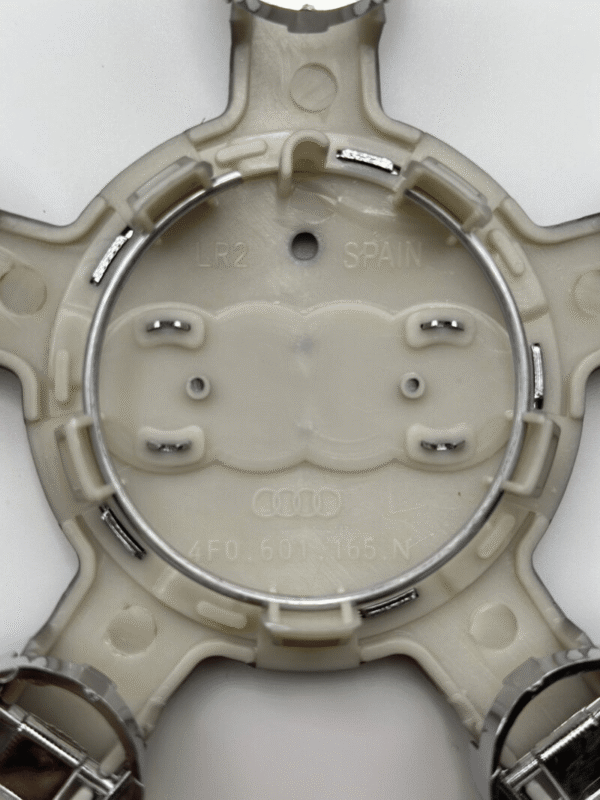 Audi Grey Wheel Center Caps 135mm 8R0601165 – OEM Style Replacement (Set of 4) - Image 2