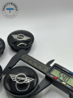 4-Piece MINI Cooper Wheel Center Caps 55mm (44mm Inner) – OEM Fit #36131171069 - Image 3
