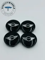 4Pcs Mini Cooper Wheel Center Caps