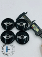 Premium 4Pcs Mini Cooper Wheel Center Caps in Varied Sizes & Wheel Cap Base Colors - Image 2