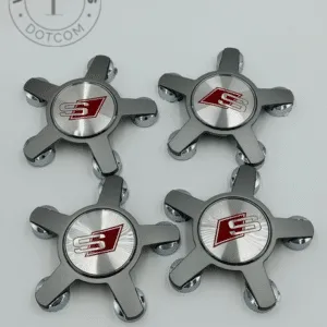 S Line Alloy Wheel Center Caps 135mm