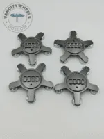 AUDI Alloy Wheel Center Caps 135mm