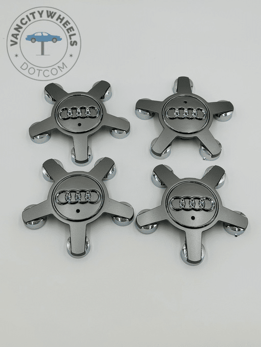 vancitywheels (80) AUDI Alloy Wheel Center Caps 135mm