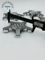 Set of 4 Grey AUDI Alloy Wheel Center Caps 135mm, Grey Center Hub Caps for AUDI 135mm - Image 4