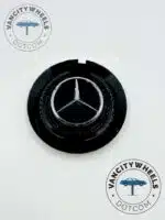 Mercedes Benz 146mm Black Center Caps (C-1028 17028) (Set of 4) - Image 5