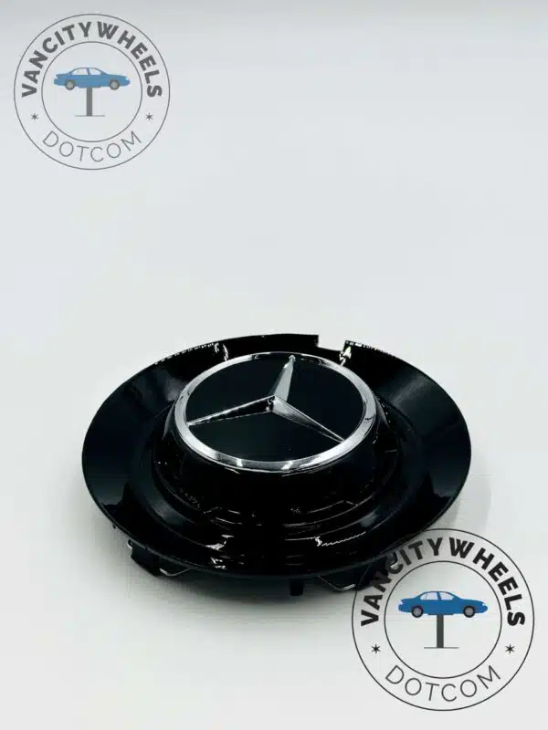Mercedes Benz 146mm Black Center Caps (C-1028 17028) (Set of 4) - Image 7