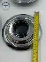Mercedes AMG Floating Center Caps in Chrome Finish—4 Pcs - Image 2