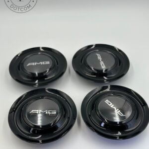 Mercedes AMG Spinning Wheel Center Caps