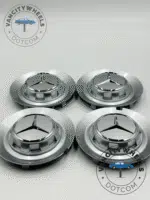 Mercedes Benz 146mm Chrome Center Caps