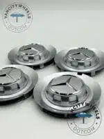 Mercedes Chrome Hub Caps 146mm