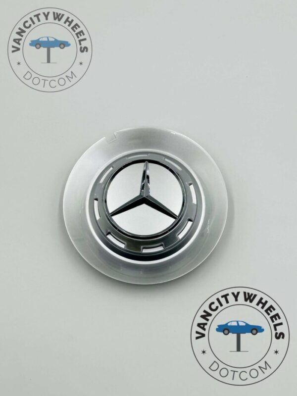 Mercedes TY-006 Center Caps BC383 - Chrome 147mm Fit (Set of 4) - Image 7