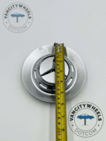 Mercedes TY-006 Center Caps BC383 - Chrome 147mm Fit (Set of 4) - Image 6