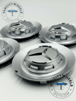 Mercedes TY-006 Center Caps BC383 - Chrome 147mm Fit (Set of 4) - Image 3