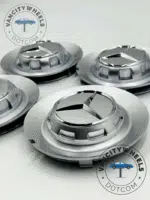 Mercedes TY-006 Center Caps BC383 - Chrome 147mm Fit (Set of 4) - Image 3
