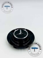 Mercedes Benz 146mm Gloss Black Wheel Center Hub Covers – BC965 (Set of 4) - Image 4