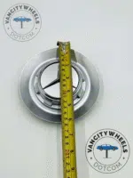 Mercedes Benz 146mm Chrome Center Caps (C-1028 17028) - (Set of 4) - Image 3